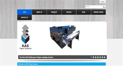 Desktop Screenshot of kaspapersystems.com