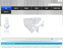 Tablet Screenshot of kaspapersystems.com